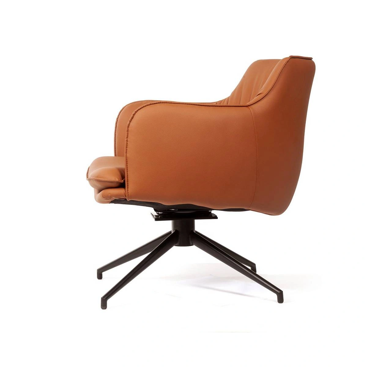 Лаунж кресло Sofia, экокожа терракот изображение Лаунж кресло Sofia, экокожа терракот фото