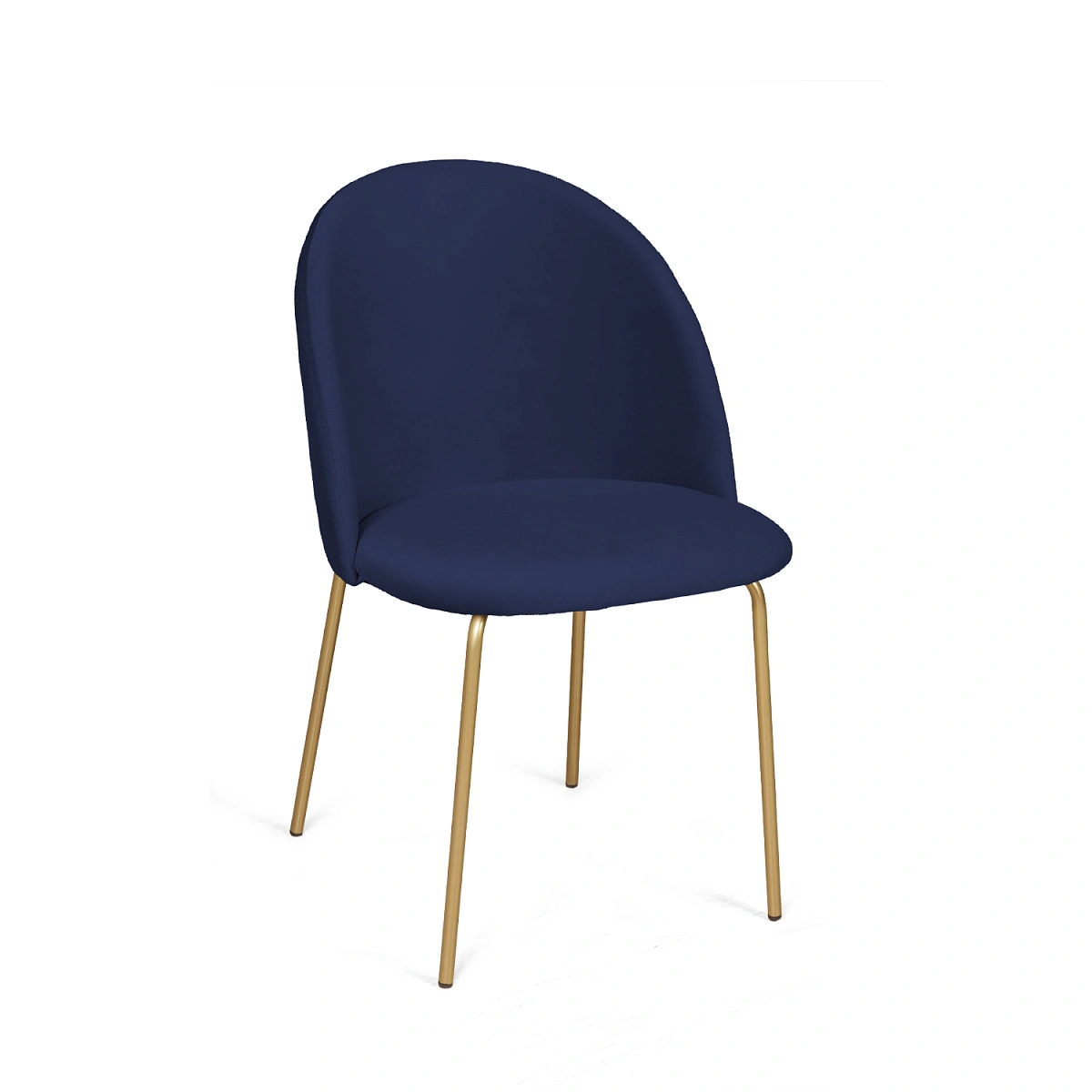 Стул Nord, комплект (4 шт), бархат 81 / опора золото фото