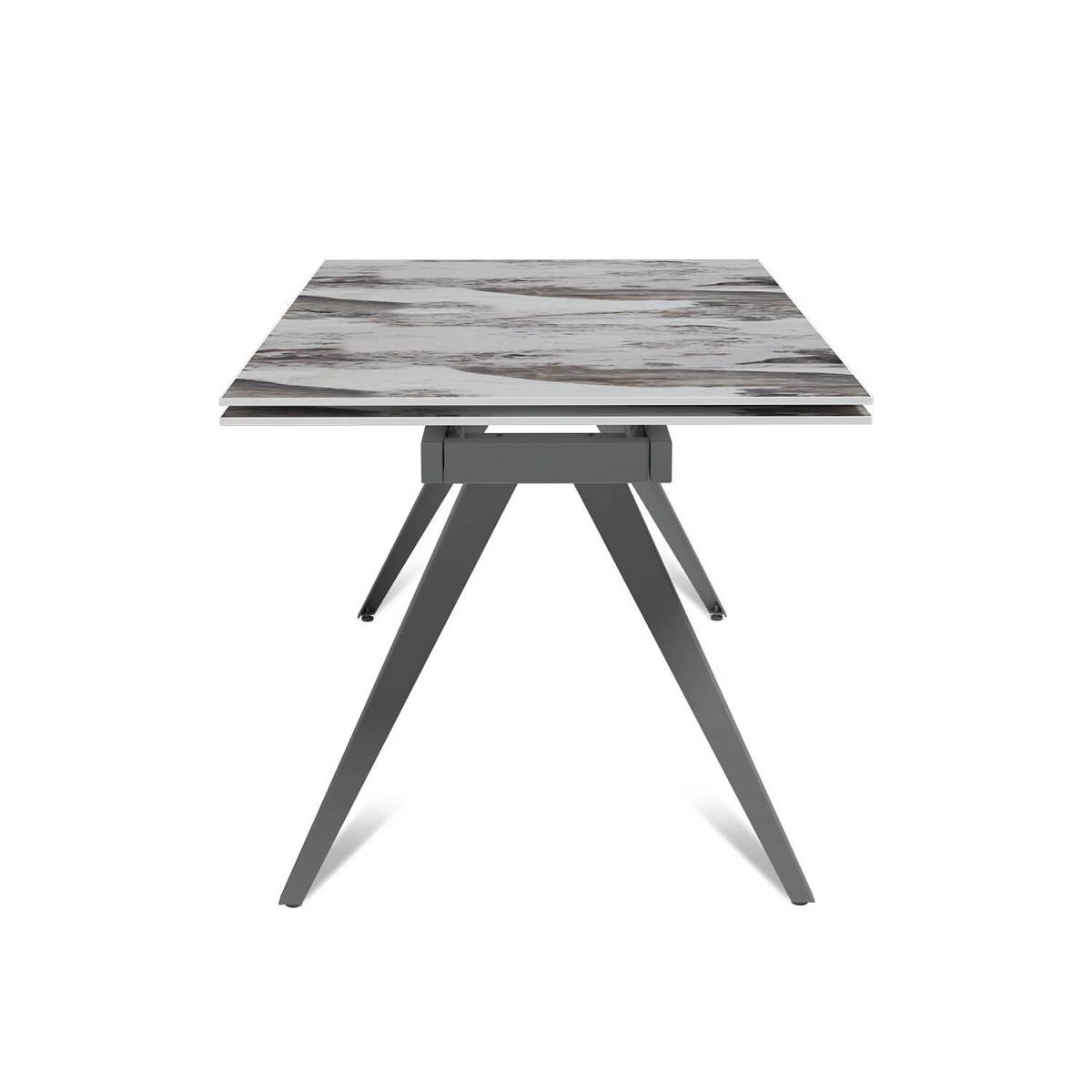 Стол раскладной Asti (160+40+40), керамика глянцевая Pandora изображение Стол раскладной Asti (160+40+40), керамика глянцевая Pandora фото