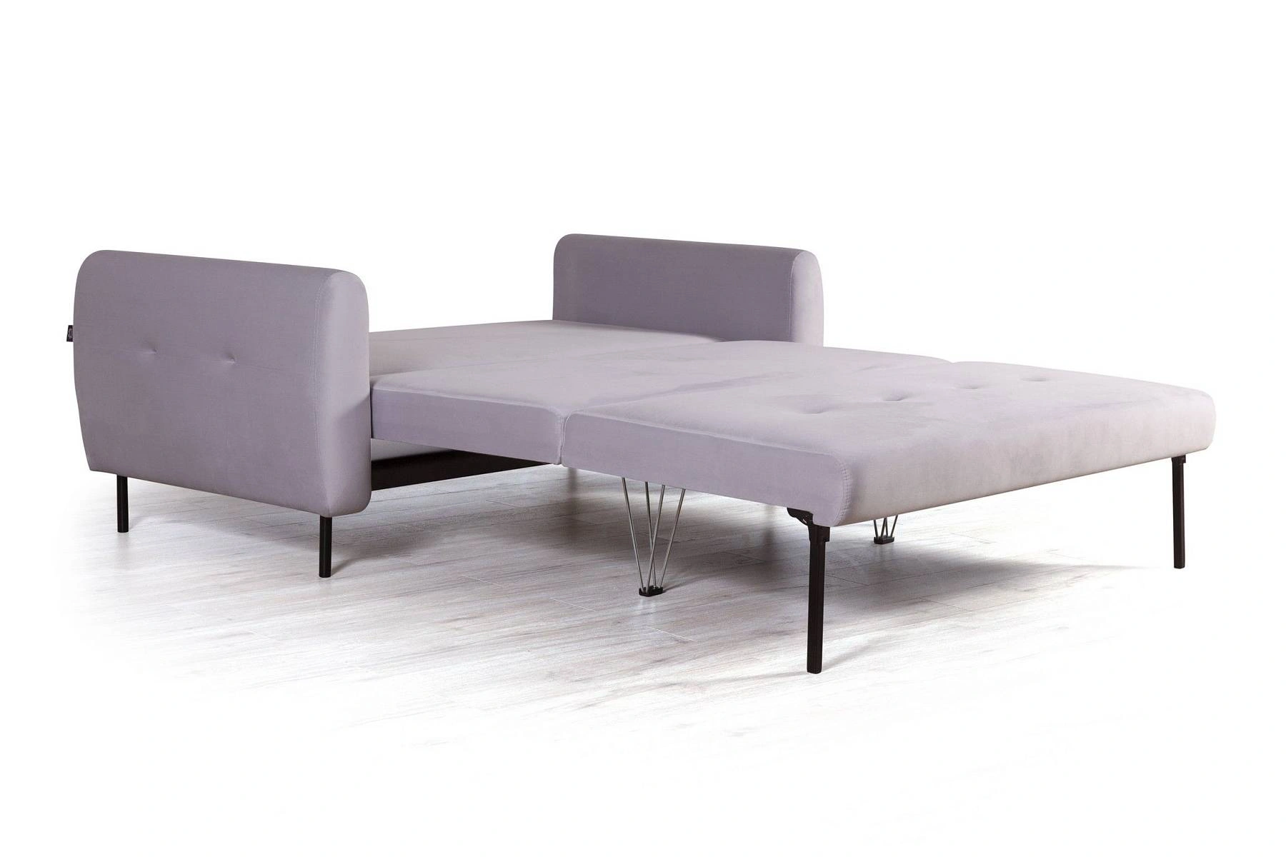 Siena диван-кровать прямой с подлокотниками, бархат 04 изображение Siena диван-кровать прямой с подлокотниками, бархат 04 фото