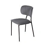 Стул Frost, бархат серый 27