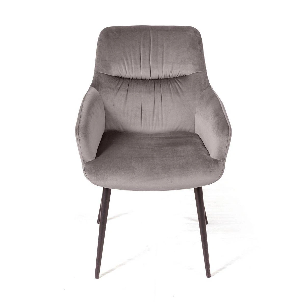 Стул Jordan, бархат светло-серый 26, опора конус изображение Стул Jordan, бархат светло-серый 26, опора конус фото