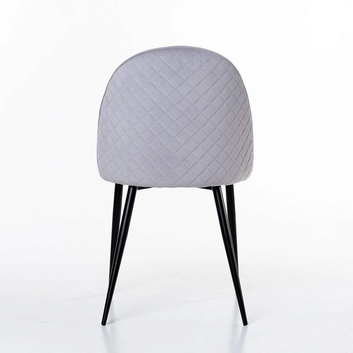 Стул Marcus, бархат серый изображение Стул Marcus, бархат серый фото