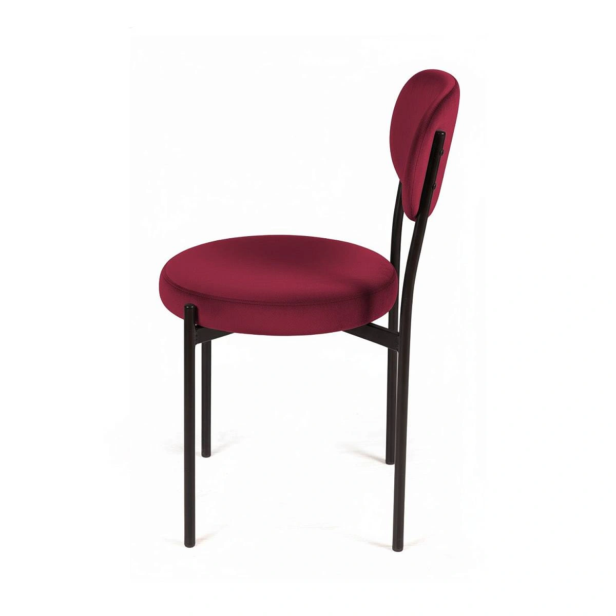 Стул Mason, комплект (4шт), бархат винно-красный 16 фото