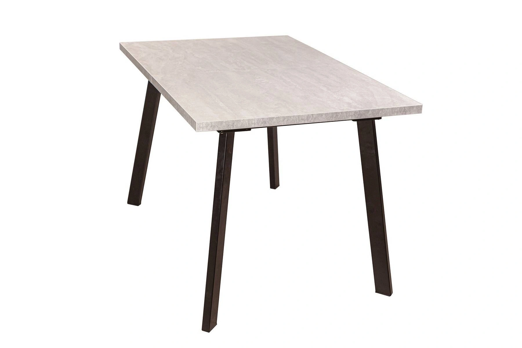 Стол TEO раскладной (120+40), цемент светлый изображение Стол TEO раскладной (120+40), цемент светлый фото