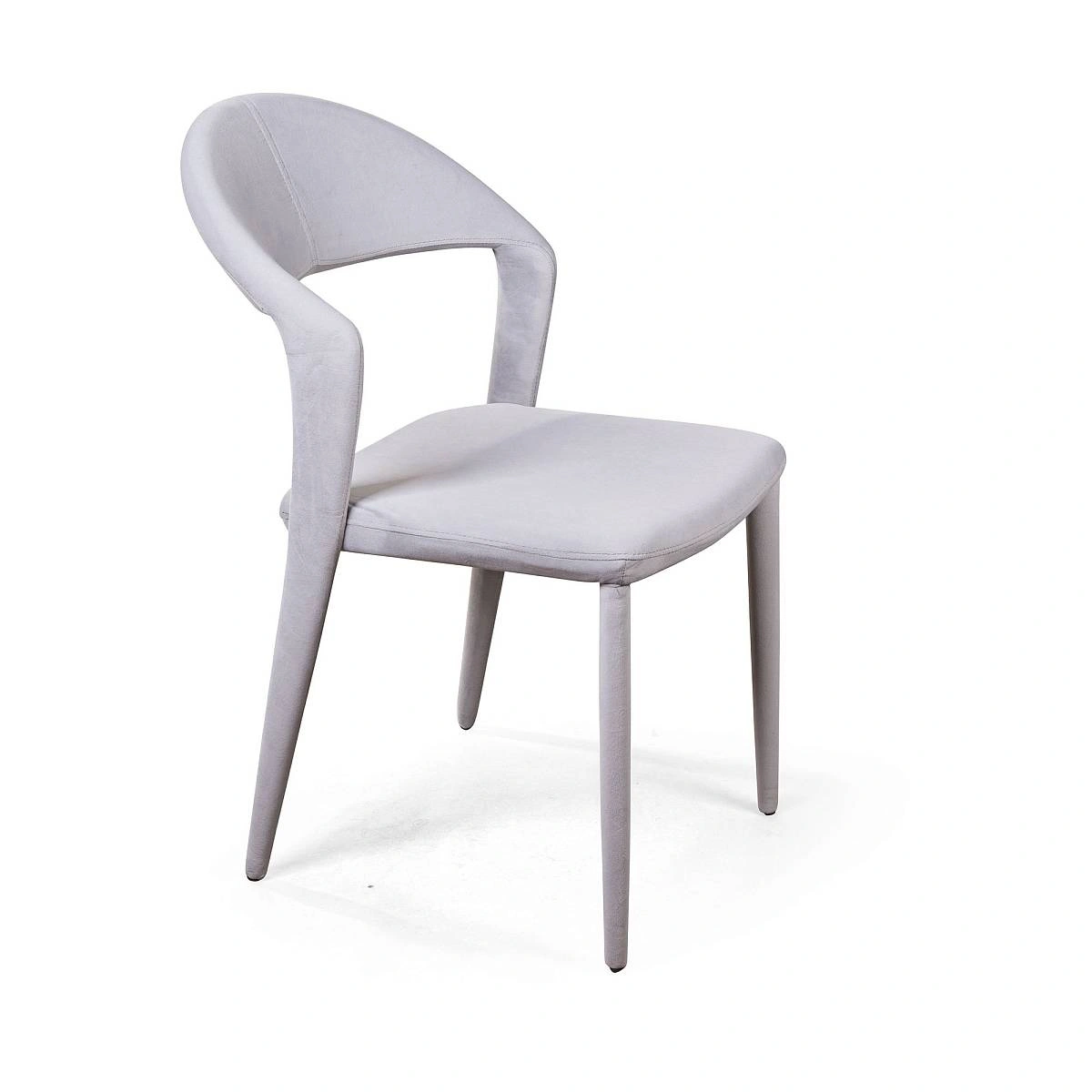 Стул Asti, бархат светло-серый изображение Стул Asti, бархат светло-серый фото