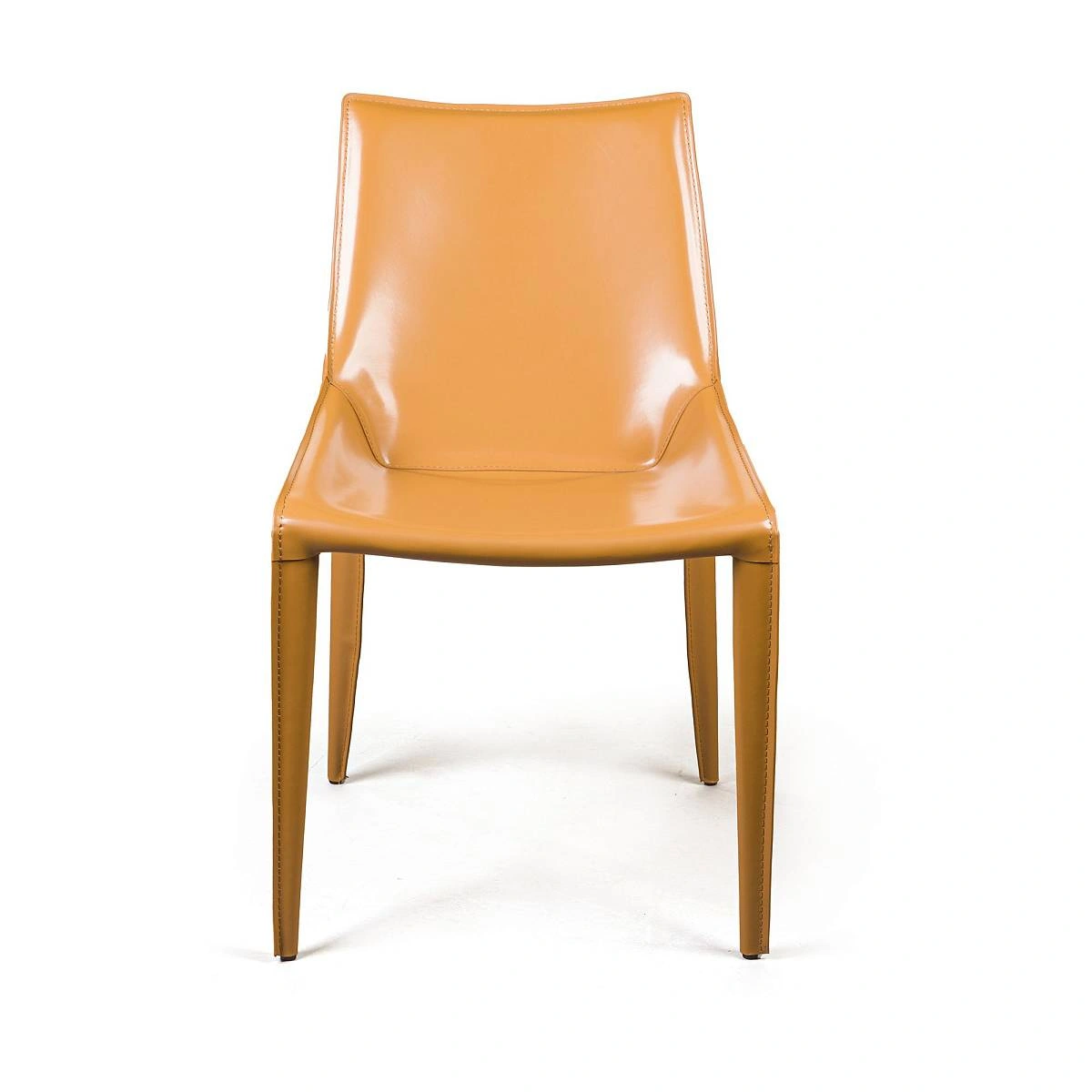 Стул David, кожа camel изображение Стул David, кожа camel фото