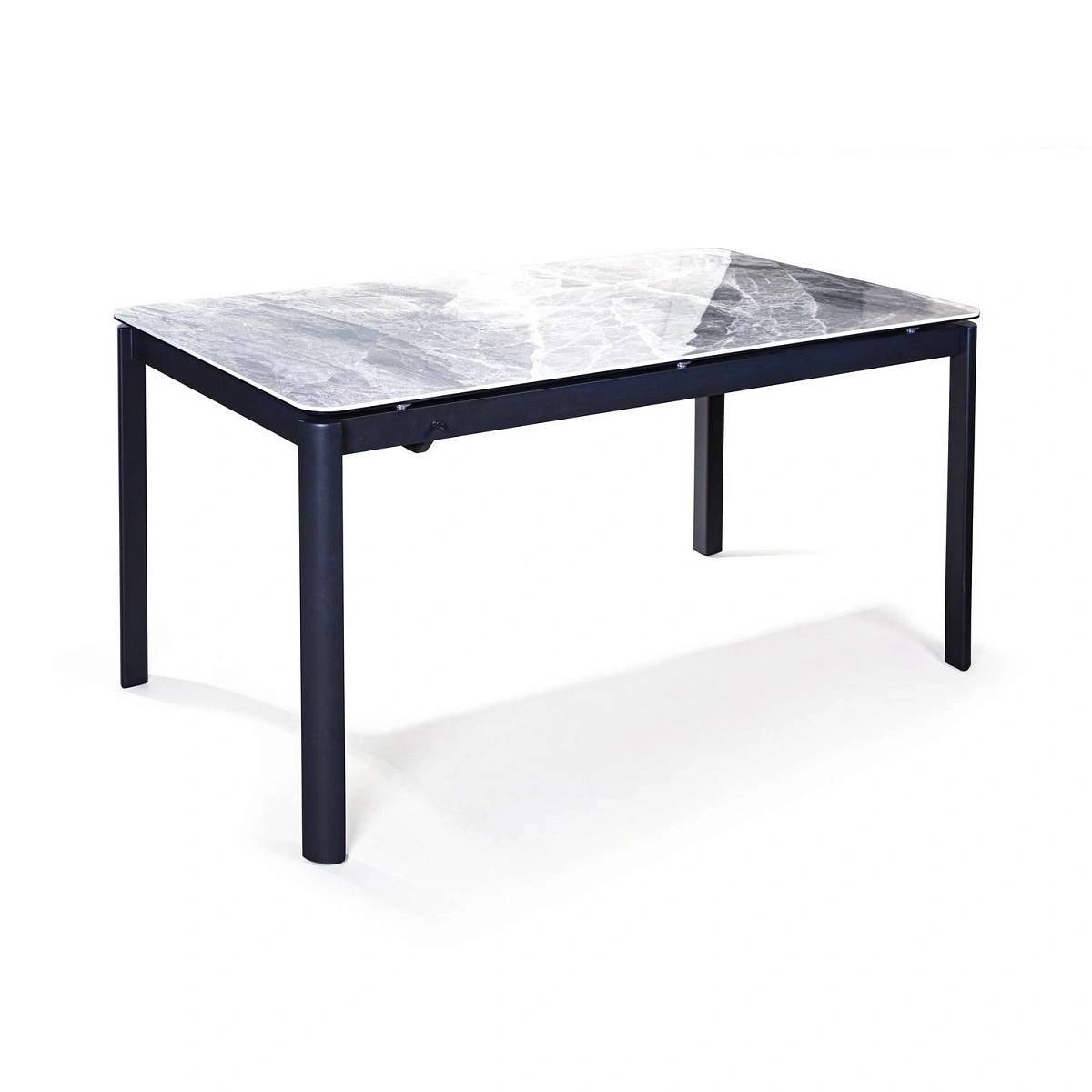 Стол Alpha (160+40+40) испанская керамика светлая + 4 стула Rolf изображение Стол Alpha (160+40+40) испанская керамика светлая + 4 стула Rolf фото