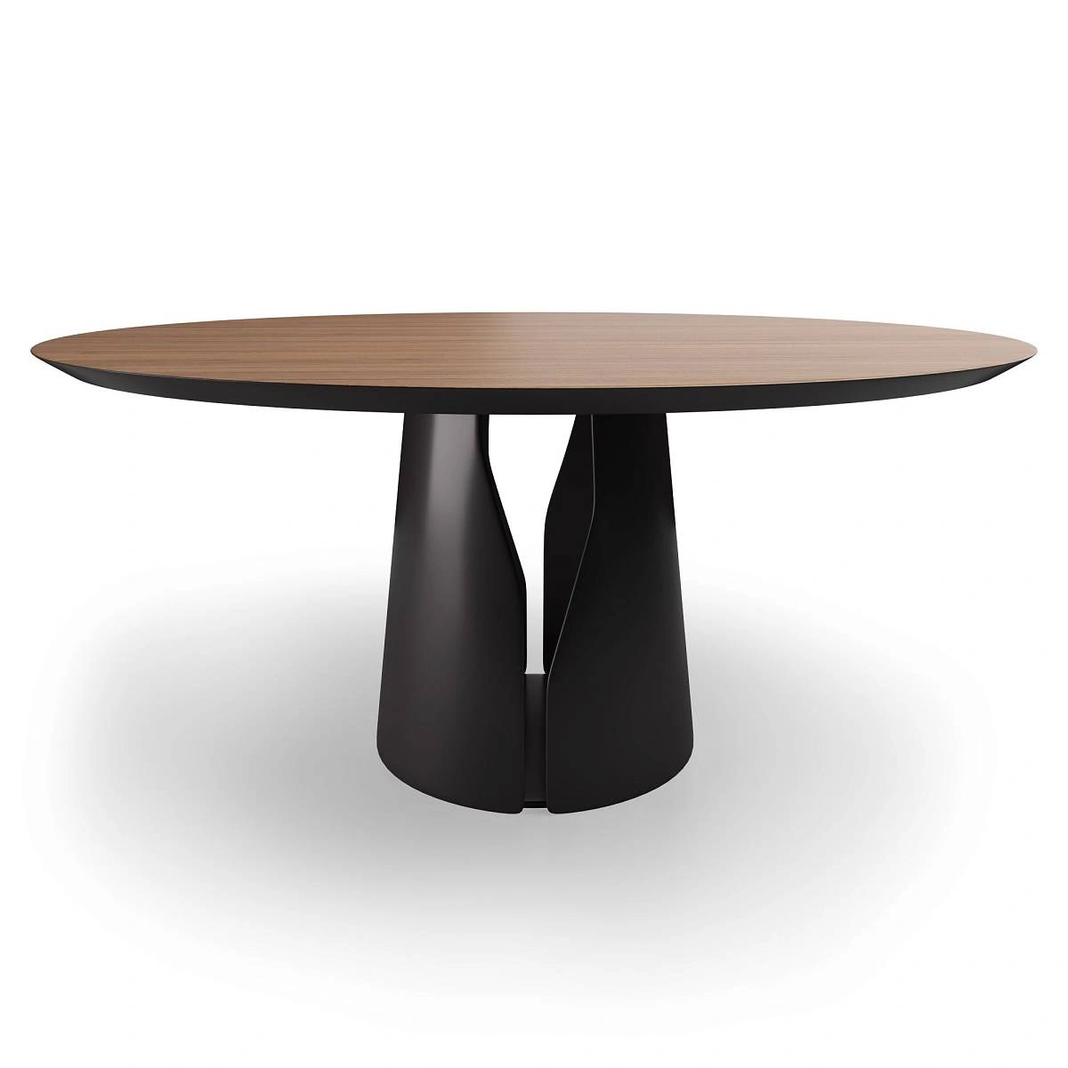 Стол круглый GIO 140, шпон изображение Стол круглый GIO 140, шпон фото