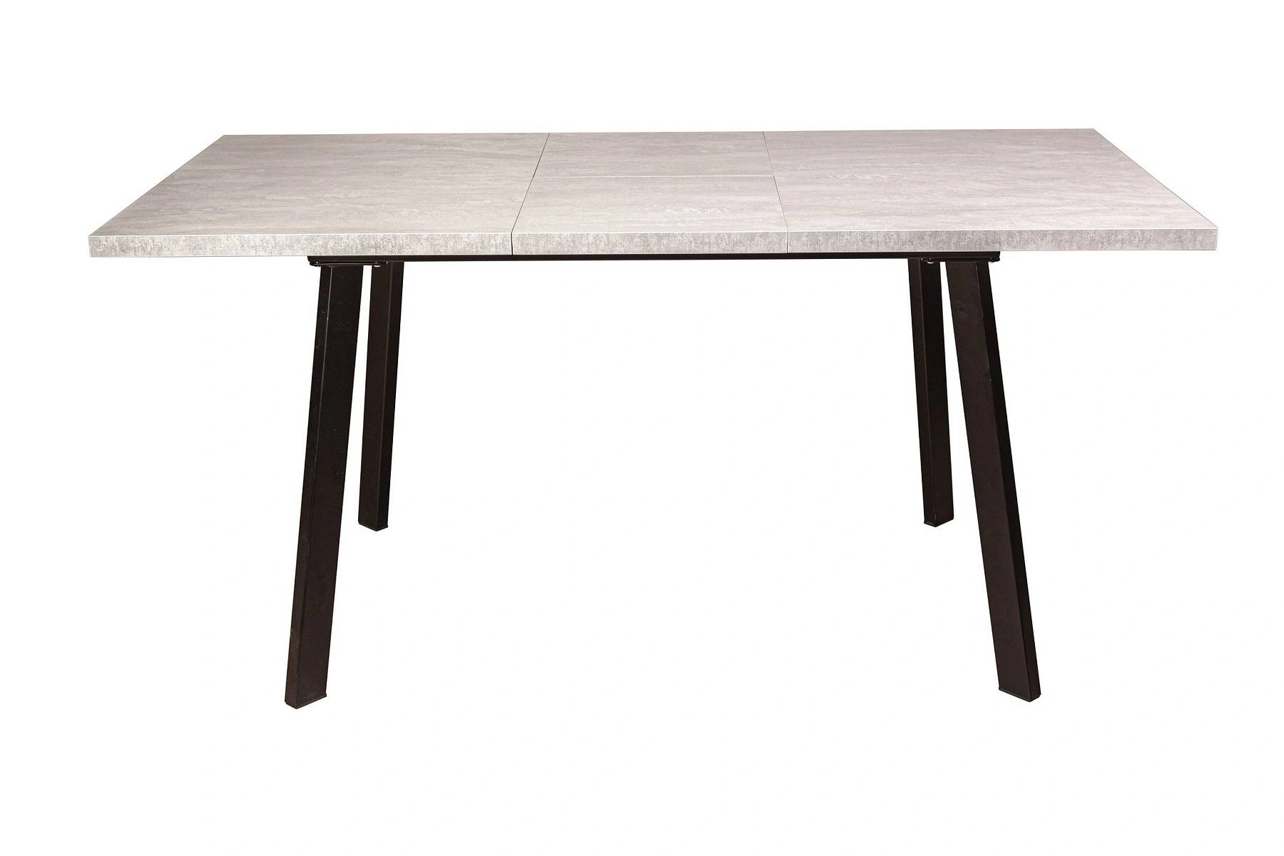 Стол TEO раскладной (120+40), цемент светлый изображение Стол TEO раскладной (120+40), цемент светлый фото