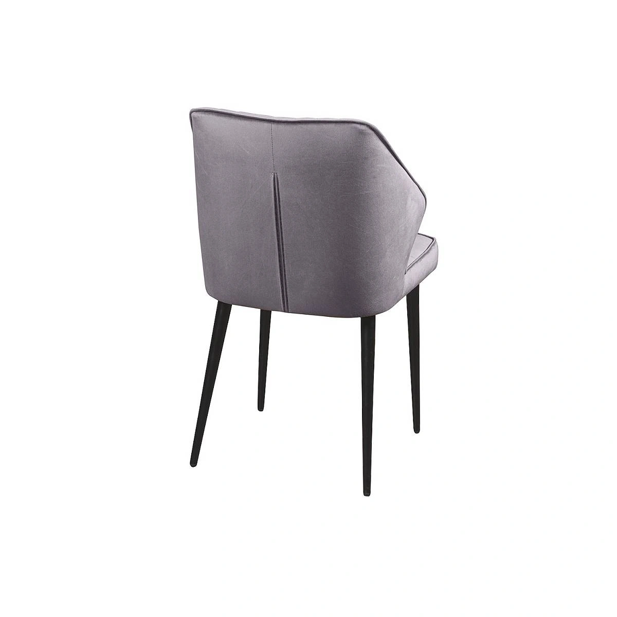 Стул Berg, комплект (4шт), бархат серый 27 изображение Стул Berg, комплект (4шт), бархат серый 27 фото