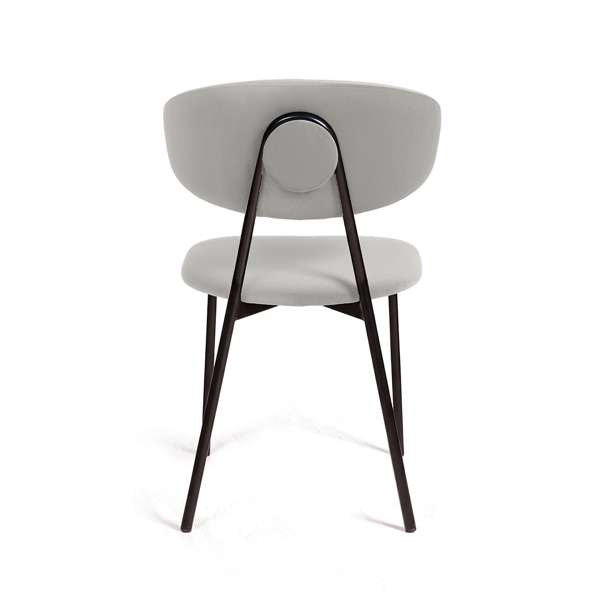 Стул Брэд, комплект (2 шт), велюр Frost silver фото