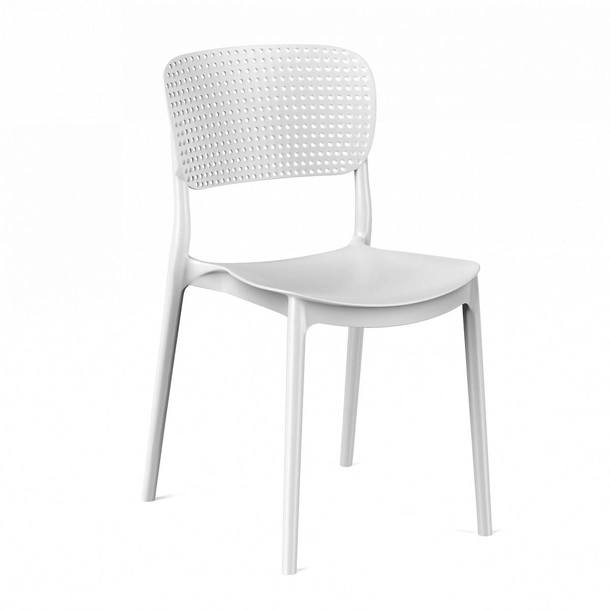 Стул Rene (RUS), (комплект 4 шт), пластик светло-серый изображение Стул Rene (RUS), (комплект 4 шт), пластик светло-серый фото