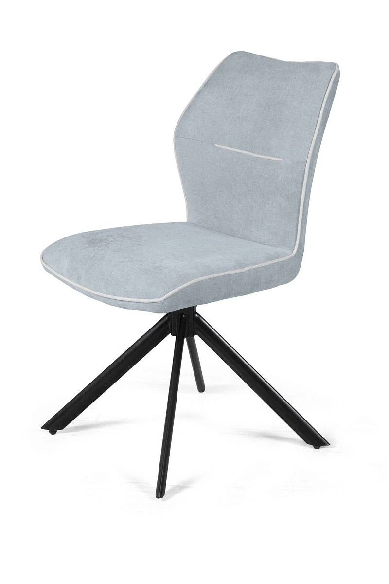 Стул Элвис поворотный 360 PRO, комплект (2шт), шенилл  Puffy sky / опора эллипс фото