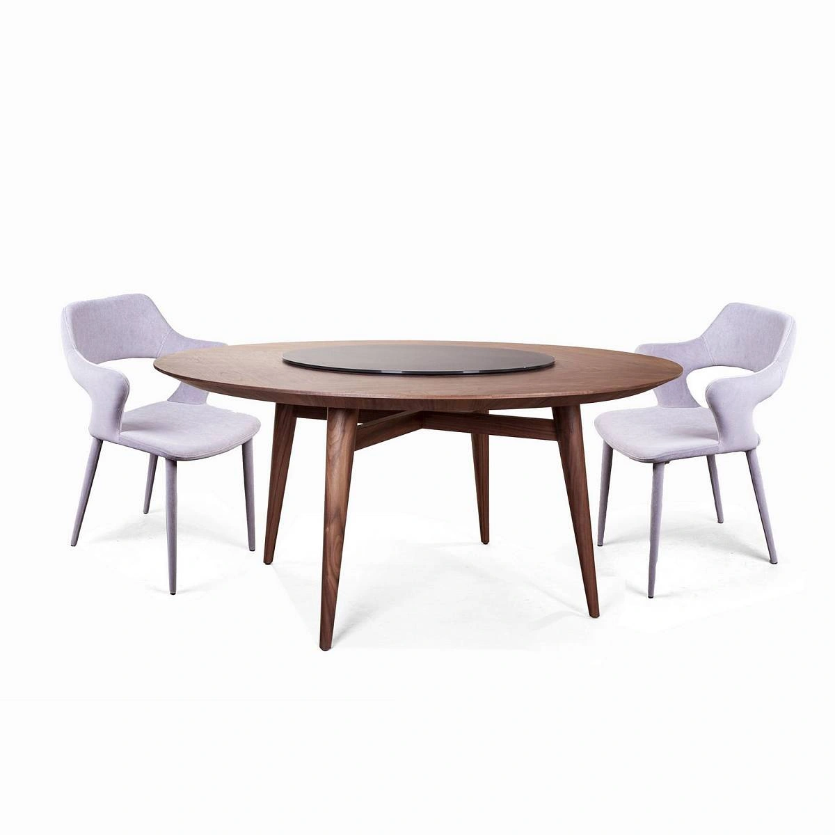 Стол Wilson 160 орех + 4 стула Woddy фото