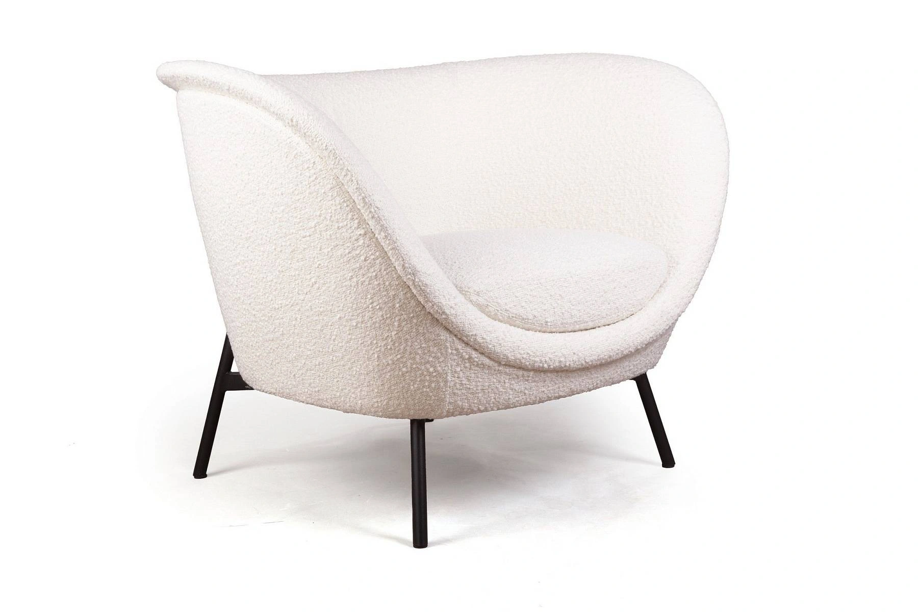 Лаунж кресло COUTURE букле светлый изображение Лаунж кресло COUTURE букле светлый фото