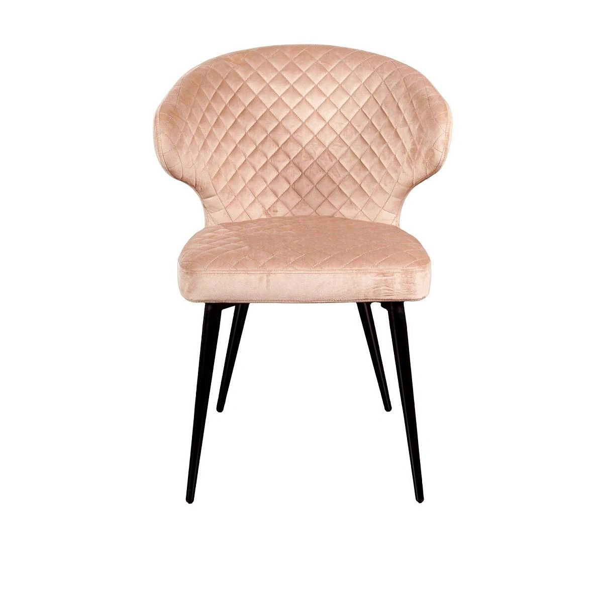 Стул Richard ромб, бархат бежевый 5 изображение Стул Richard ромб, бархат бежевый 5 фото