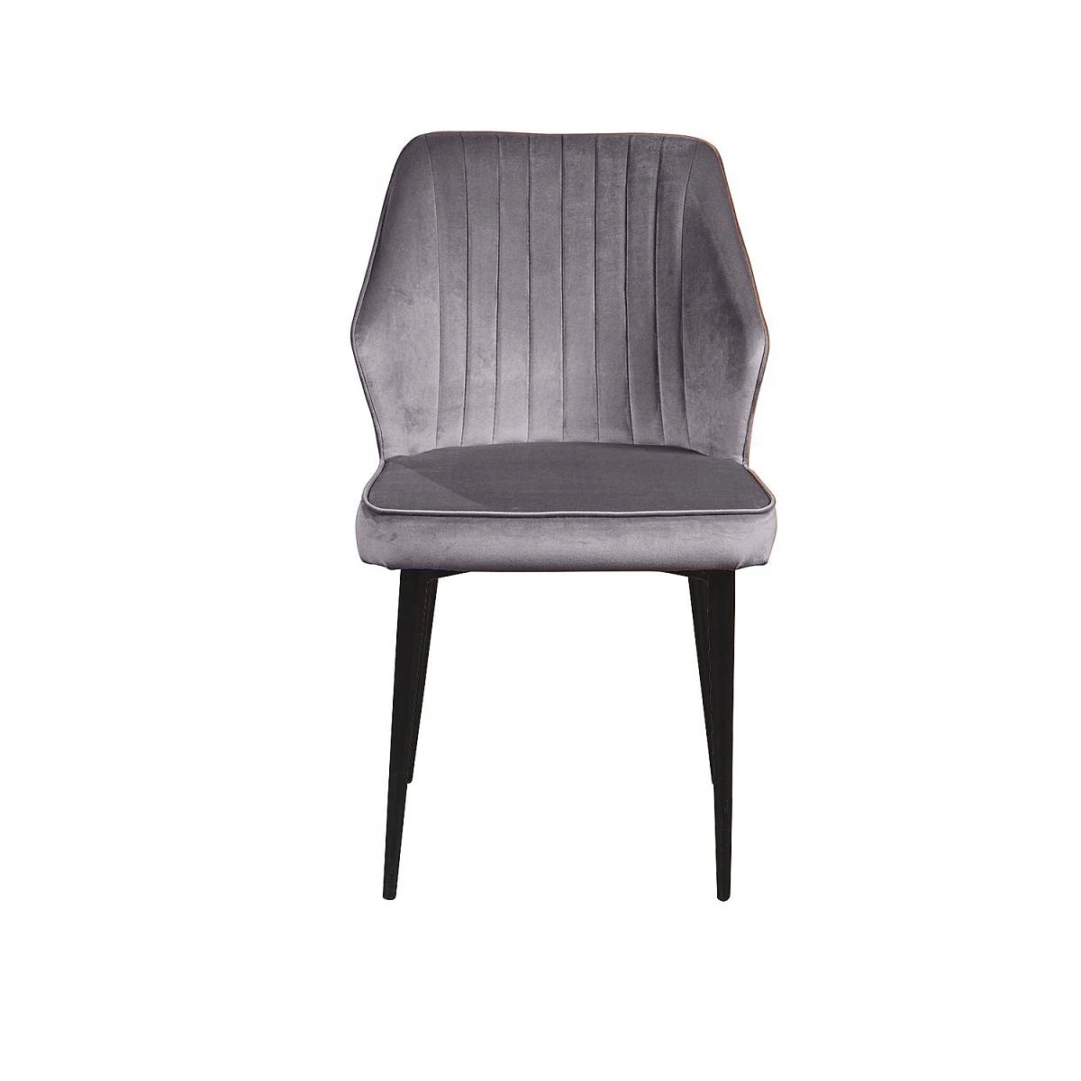 Стул Berg, комплект (4шт), бархат серый 27 изображение Стул Berg, комплект (4шт), бархат серый 27 фото