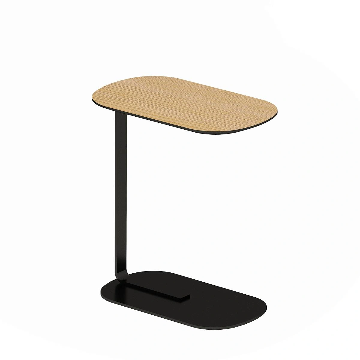 Журнальный столик приставной Side шпон лакированный изображение Журнальный столик приставной Side шпон лакированный фото