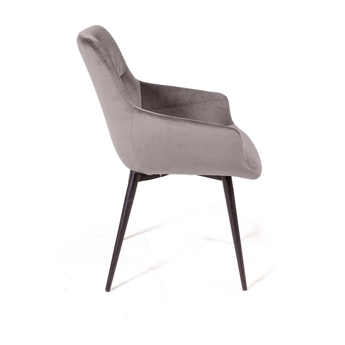 Стул Jordan, бархат светло-серый 26, опора конус изображение Стул Jordan, бархат светло-серый 26, опора конус фото