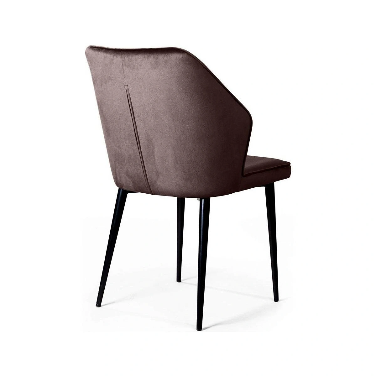 Стул Berg, комплект (2 шт), бархат антрацит 14 фото