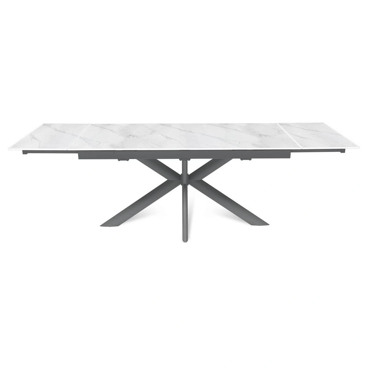 Стол раскладной Strong (160+40+40), керамика матовая Snow Mountain изображение Стол раскладной Strong (160+40+40), керамика матовая Snow Mountain фото