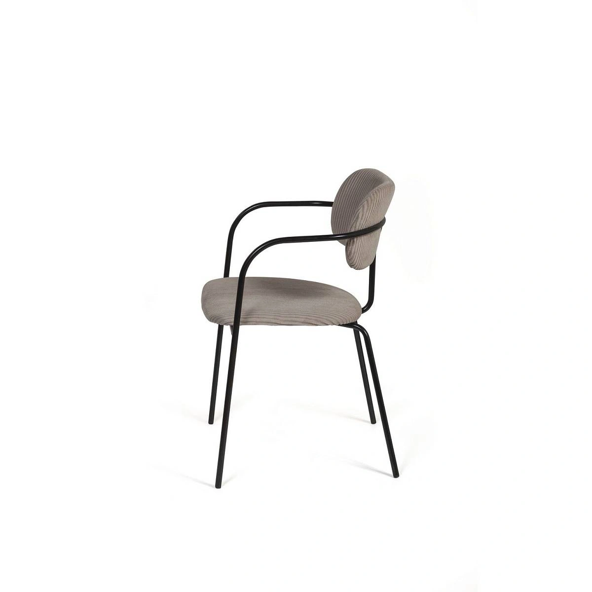 Стул EGO, велюр «Vertical 930» бежевый изображение Стул EGO, велюр «Vertical 930» бежевый фото