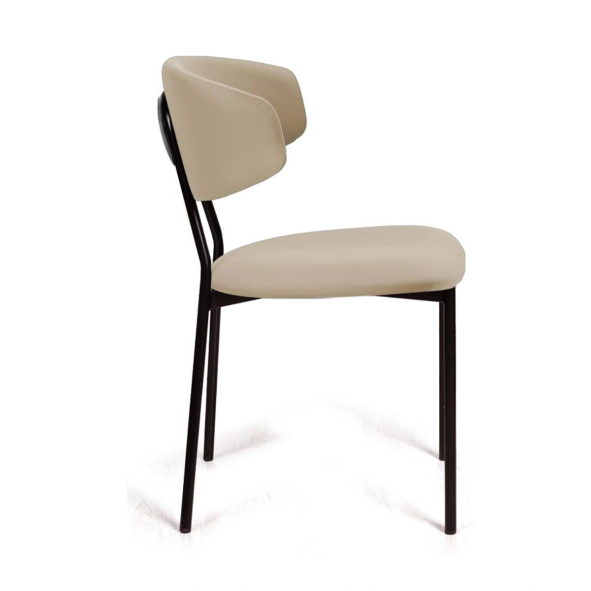 Стул Брэд, комплект (2 шт), бархат бежевый 5 фото