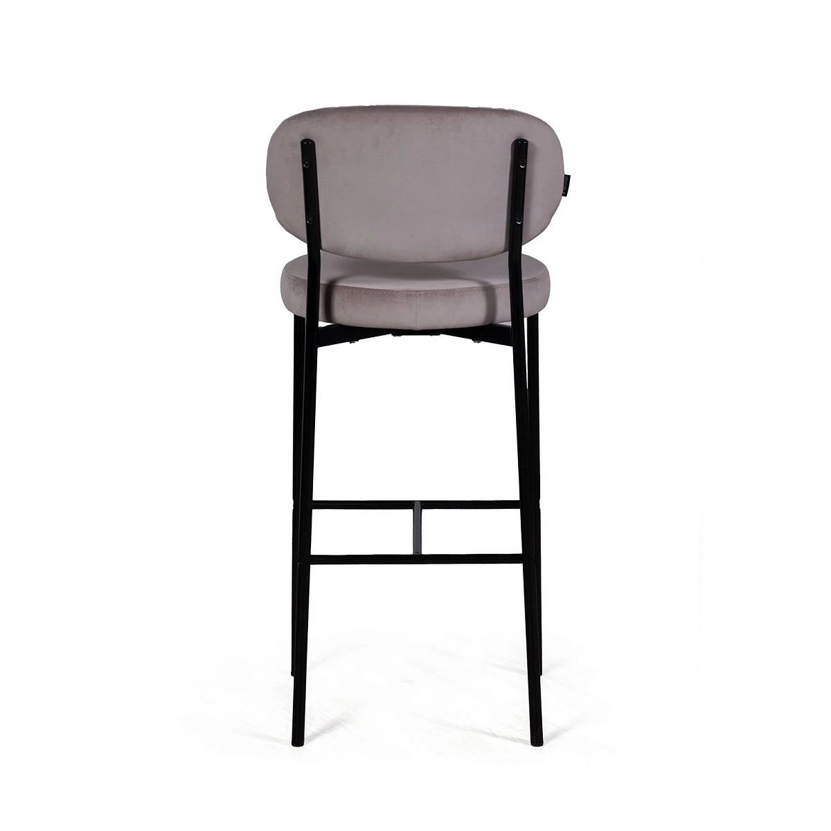 Стул барный Mason, бархат светло-серый 26 изображение Стул барный Mason, бархат светло-серый 26 фото
