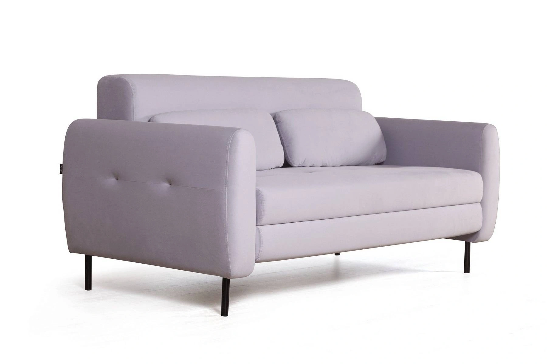 Siena диван-кровать прямой с подлокотниками, бархат 04 изображение Siena диван-кровать прямой с подлокотниками, бархат 04 фото