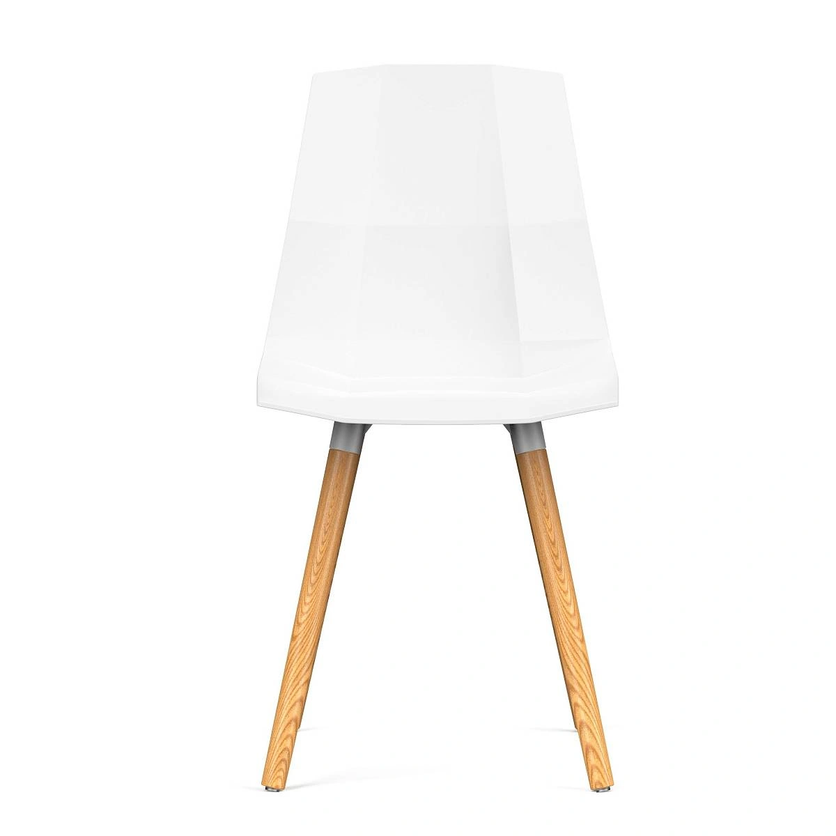 Стул Blex, (комплект 2 шт), пластик белый / опоры дерево изображение Стул Blex, (комплект 2 шт), пластик белый / опоры дерево фото