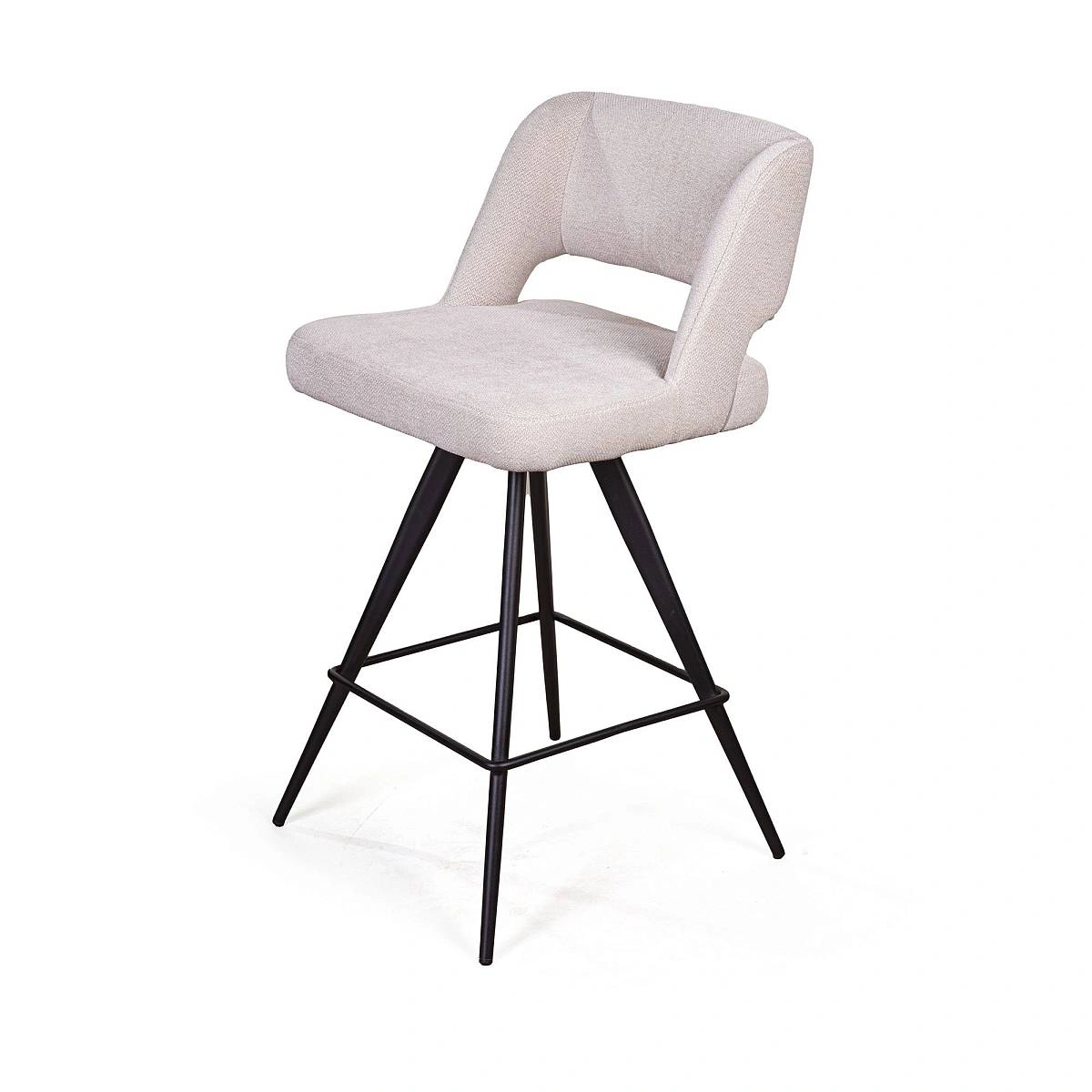 Стул полубарный Molly, ткань бежевый изображение Стул полубарный Molly, ткань бежевый фото