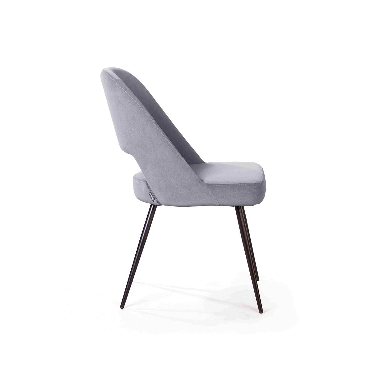 Стул Dante, бархат антрацит изображение Стул Dante, бархат антрацит фото