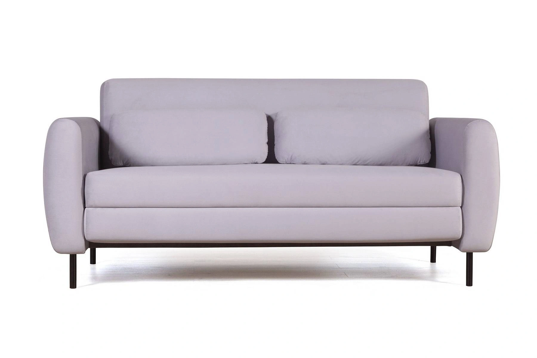 Siena диван-кровать прямой с подлокотниками, бархат 04 изображение Siena диван-кровать прямой с подлокотниками, бархат 04 фото