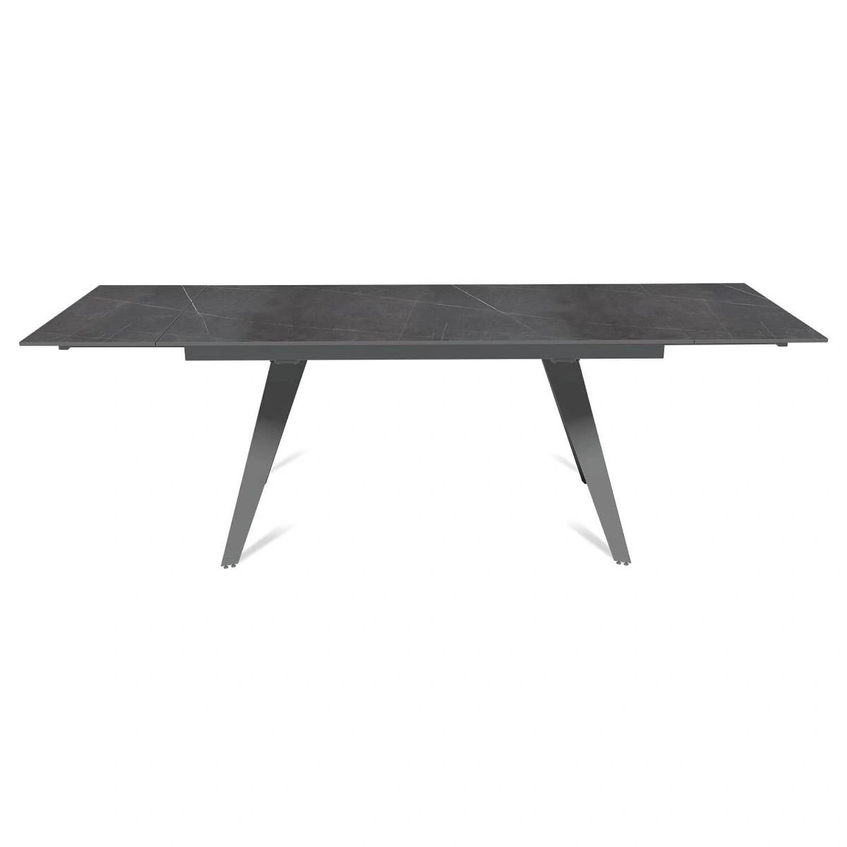 Стол раскладной Rhein (160+40+40), керамика матовая Armani Grey изображение Стол раскладной Rhein (160+40+40), керамика матовая Armani Grey фото