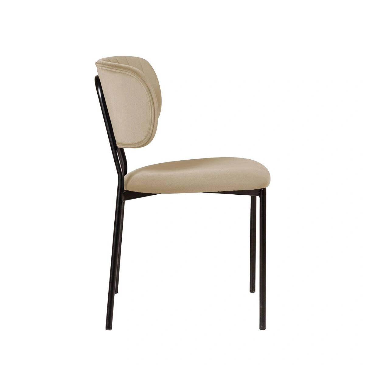 Стул Frost, бархат бежевый 5 фото