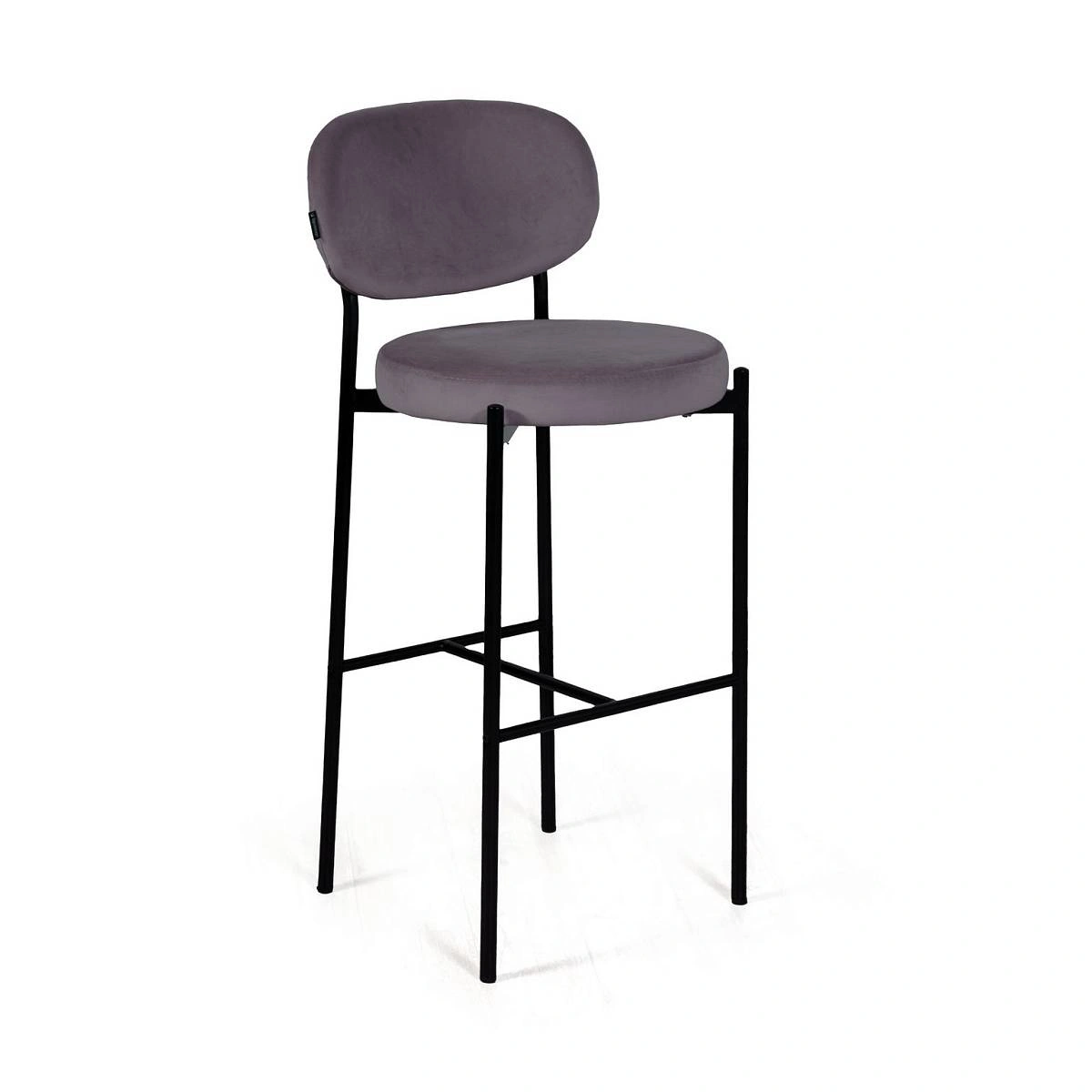 Стул барный Mason, бархат серый 27 изображение Стул барный Mason, бархат серый 27 фото