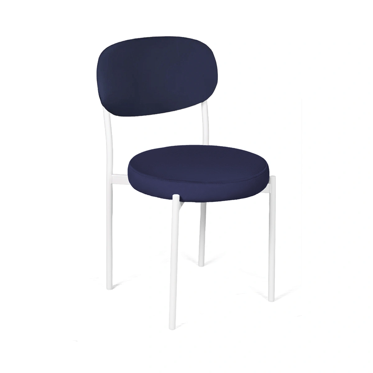 Стул Мейсон, комплект (2 шт), бархат 81 / опоры белые фото