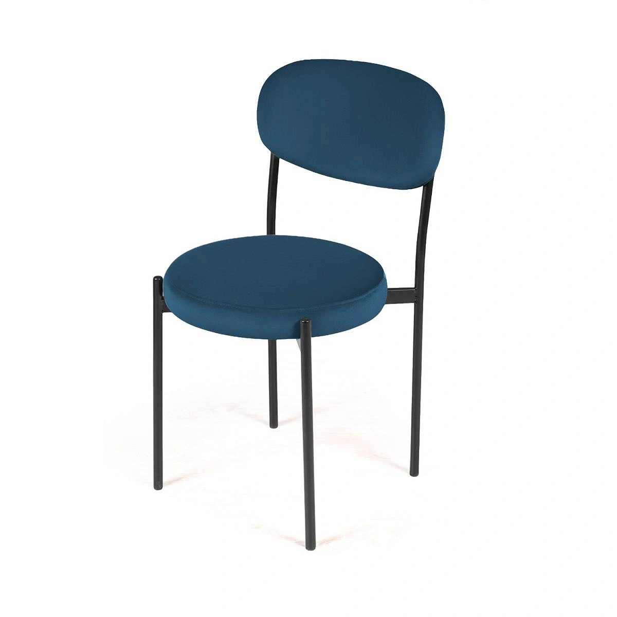 Стул Mason, бархат синий 29 фото