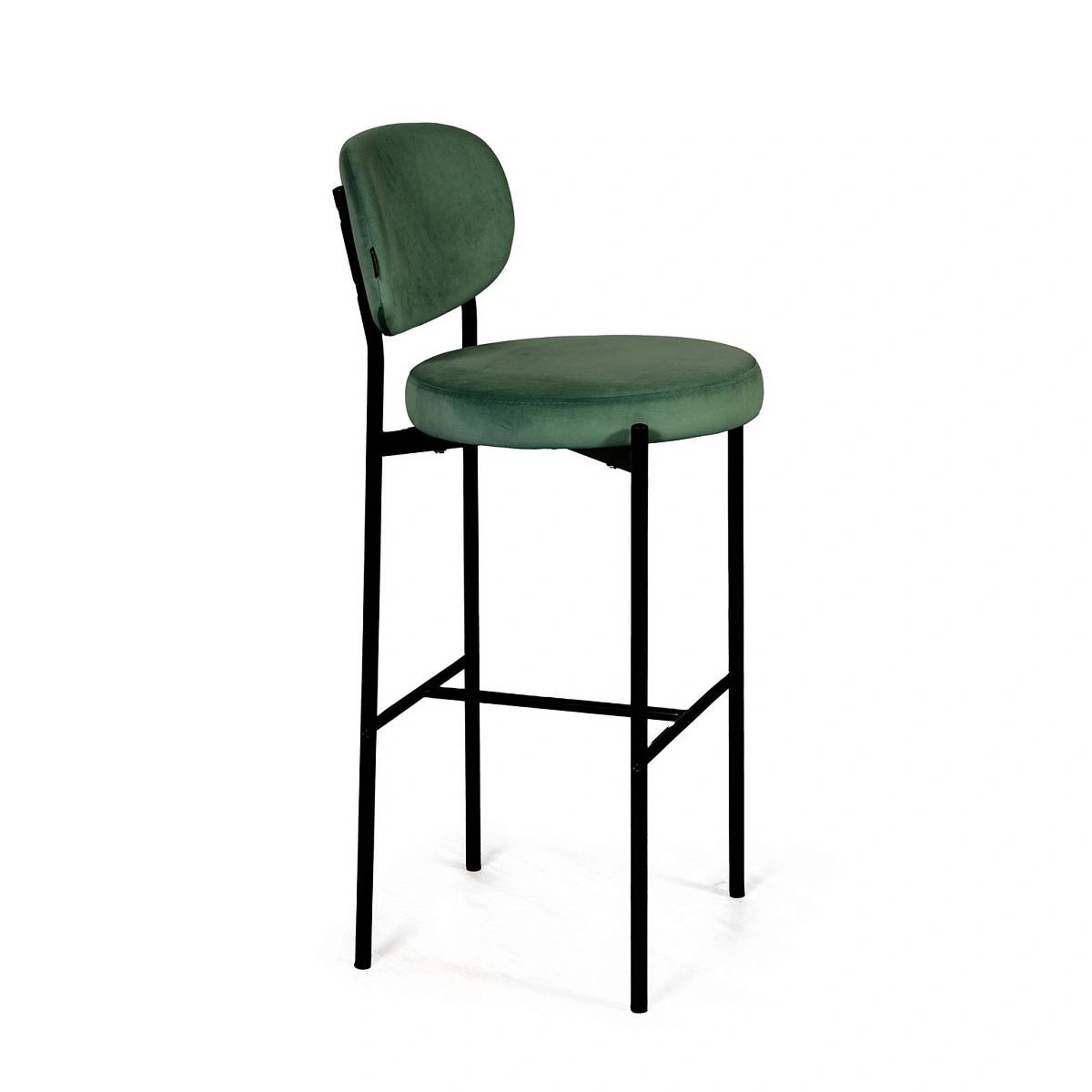 Стул барный Mason, бархат зеленый 19 изображение Стул барный Mason, бархат зеленый 19 фото