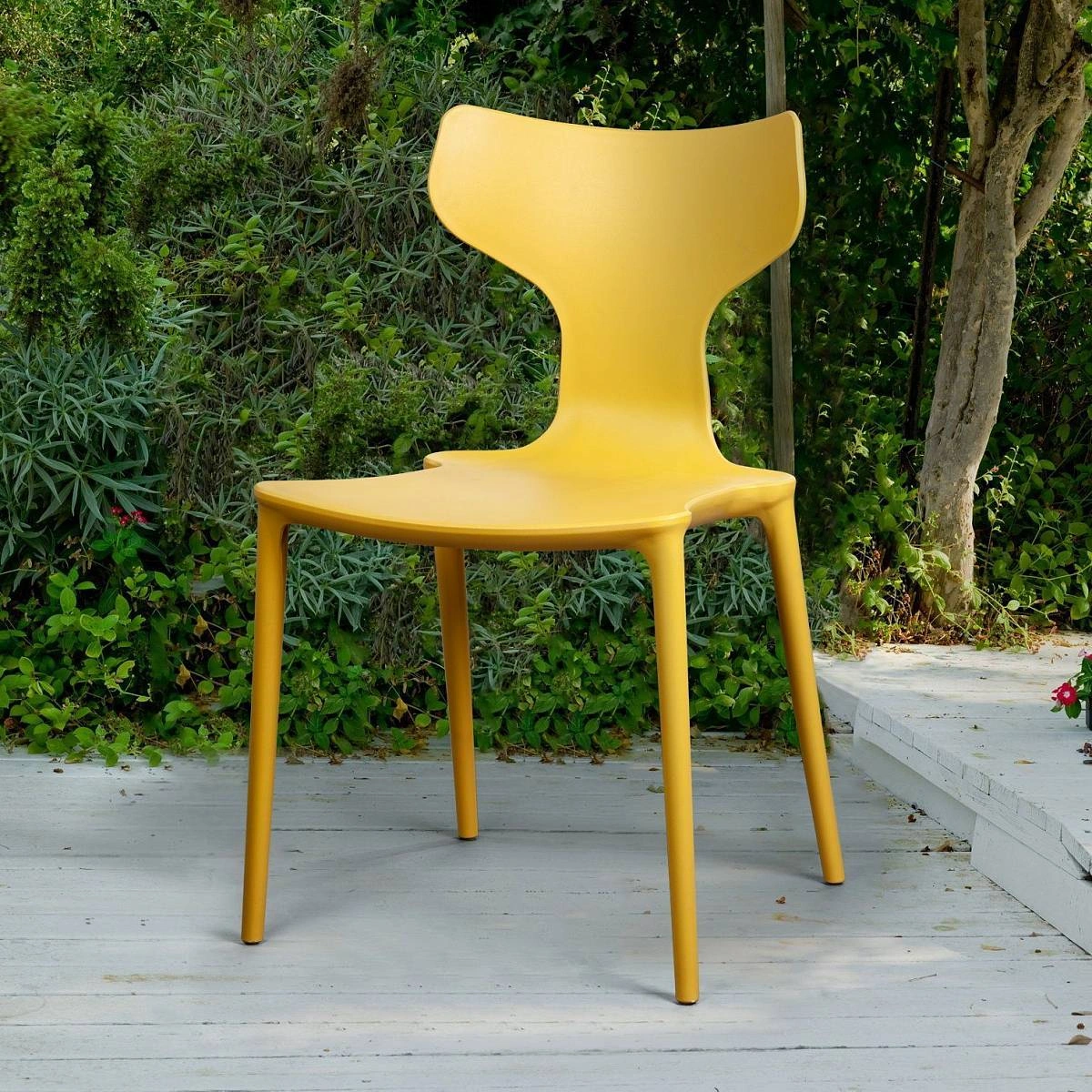 Стул Enzo, первичный пластик желтый изображение Стул Enzo, первичный пластик желтый фото