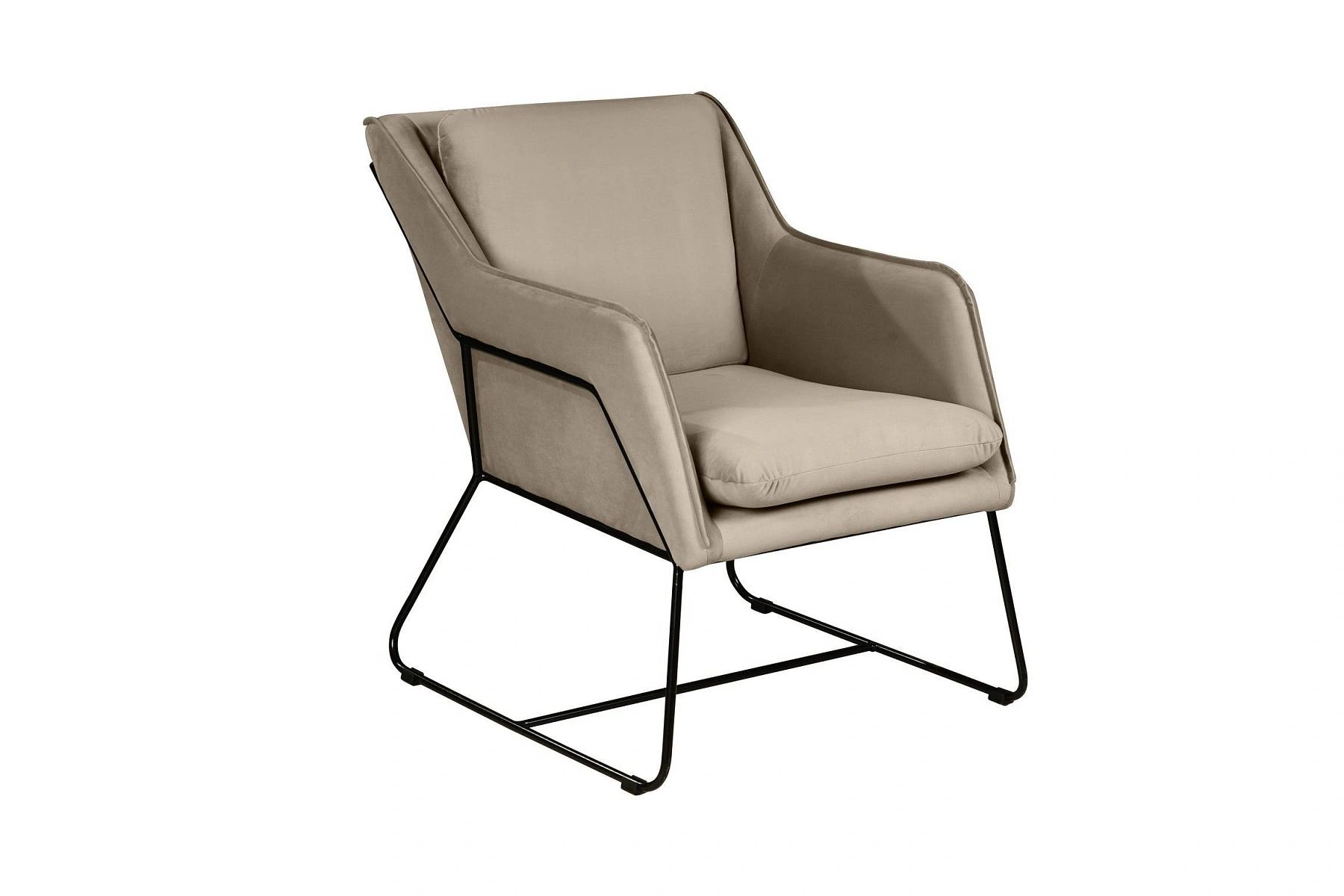 Кресло Alex, бархат пепельно-бежевый 25 изображение Кресло Alex, бархат пепельно-бежевый 25 фото