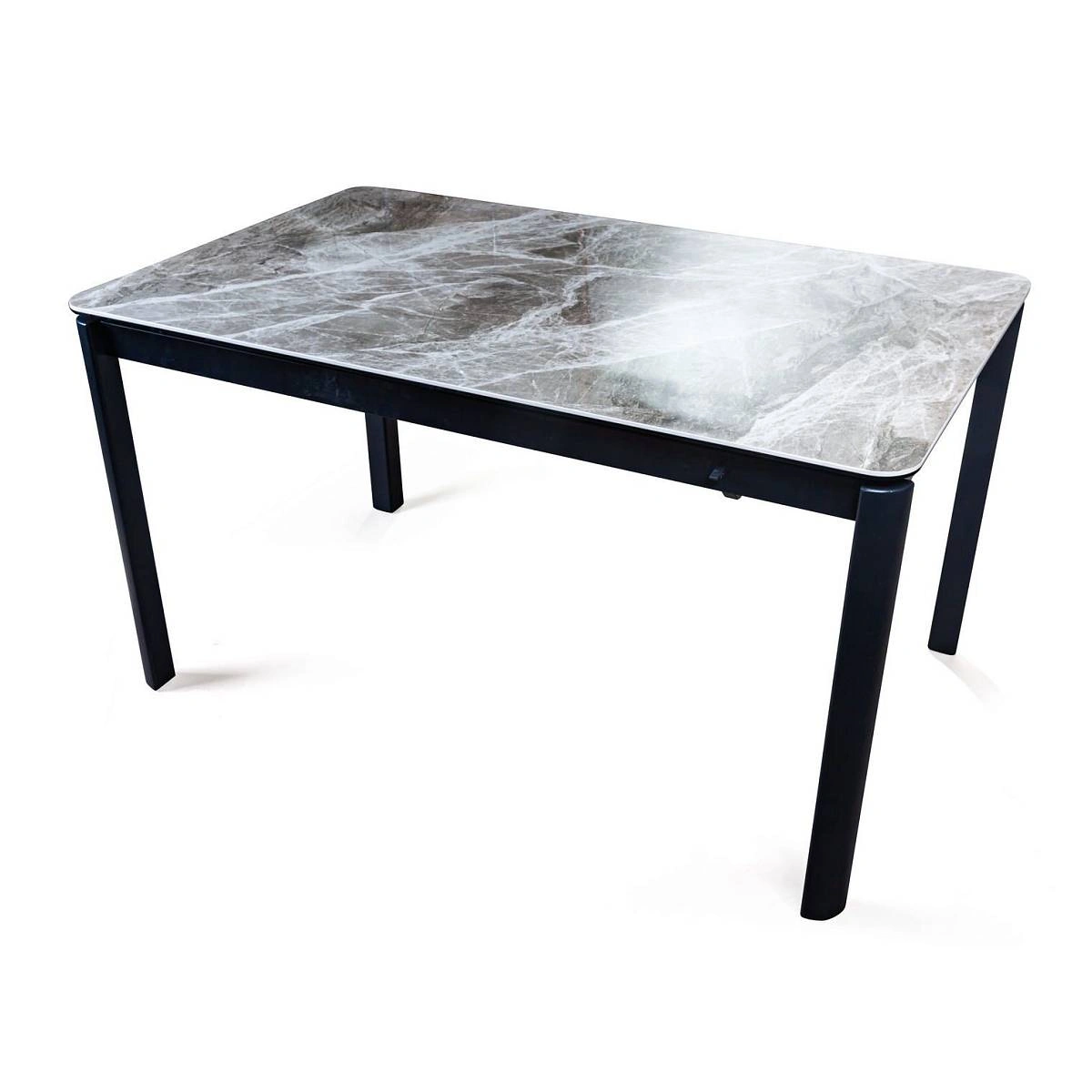 Стол Alpha (140+40) испанская керамика светлая + 4 стула Hunt изображение Стол Alpha (140+40) испанская керамика светлая + 4 стула Hunt фото