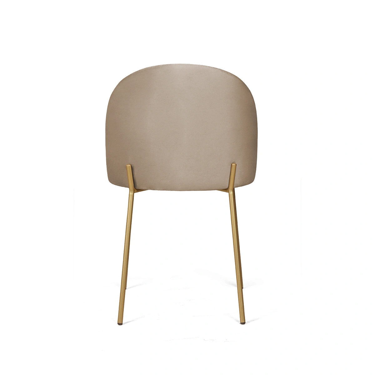 Стул Nord, комплект (2 шт), бархат бежевый 05 / опора золото фото