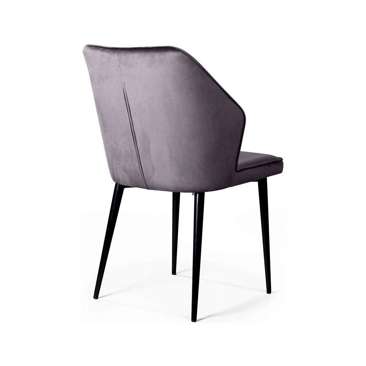 Стул Berg, бархат светло-серый 26 изображение Стул Berg, бархат светло-серый 26 фото