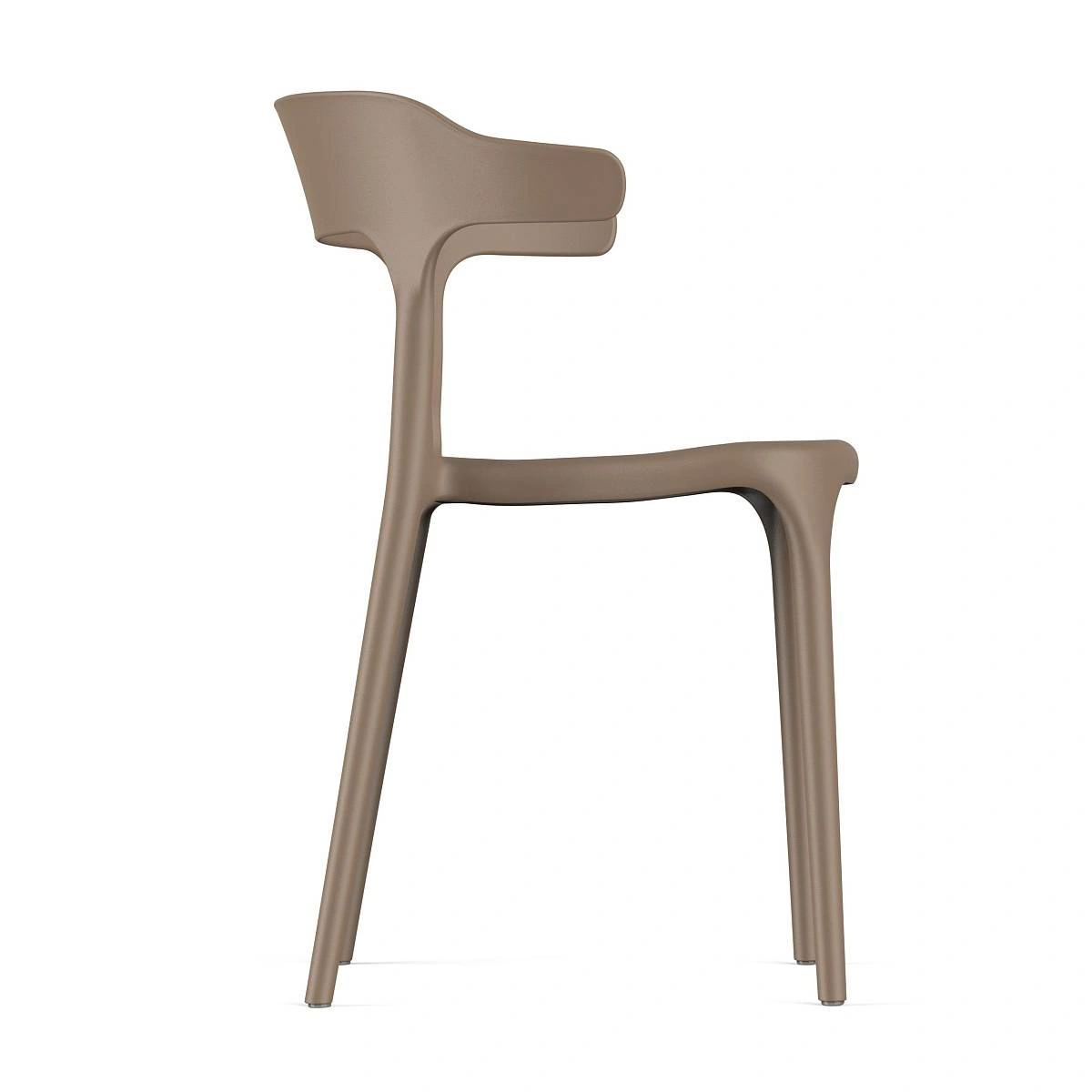 Стул Leo (RUS), комплект (4 шт), пластик капучино изображение Стул Leo (RUS), комплект (4 шт), пластик капучино фото