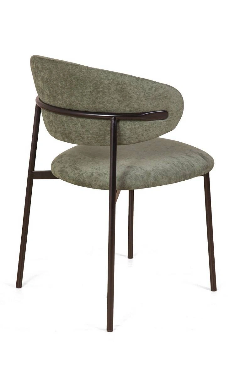 Стул Adele, комплект (2 шт), шенилл Puffy green фото