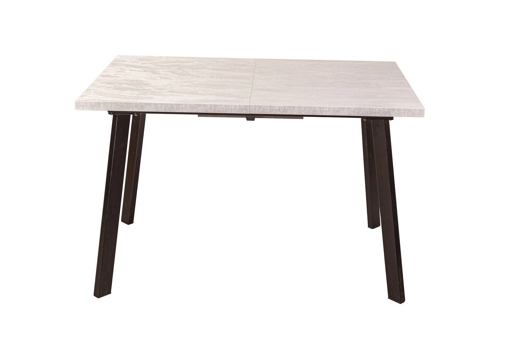 Стол TEO раскладной (120+40), цемент светлый изображение Стол TEO раскладной (120+40), цемент светлый фото