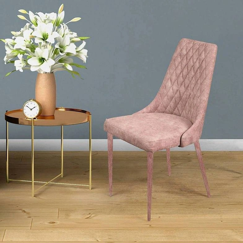 Стул CONNOR LUXE, бархат бежевый 5/конус фото