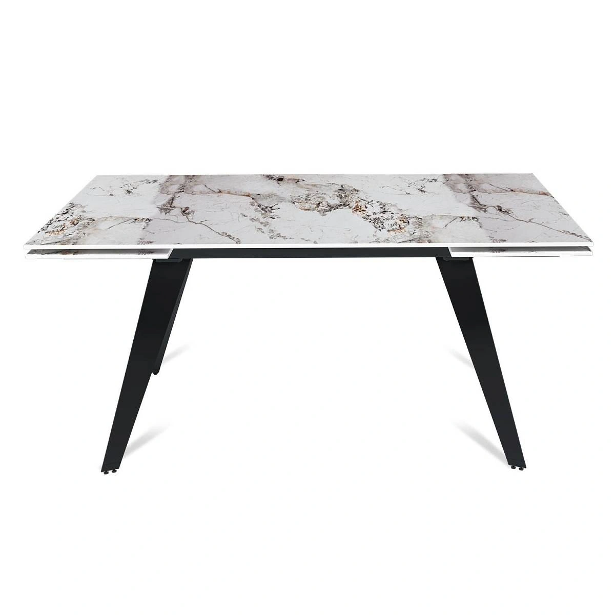 Стол раскладной Rhein (160+40+40), керамика глянцевая Top Pandora изображение Стол раскладной Rhein (160+40+40), керамика глянцевая Top Pandora фото